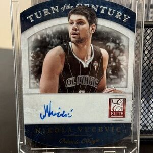 Nikola Vucevic Die Cut Autograph